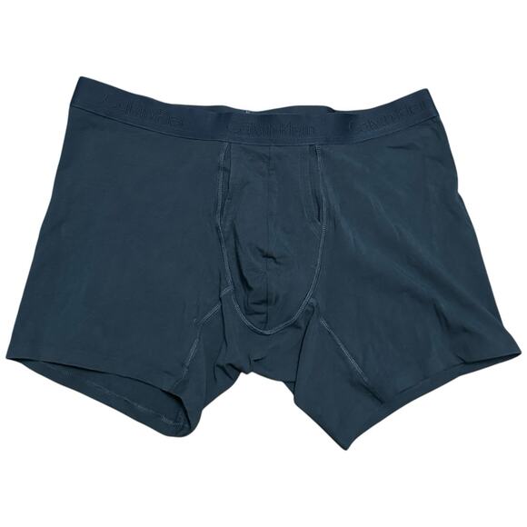 Calvin Klein Men’s XL Cotton Boxer Briefs 3‑Pack Multicolor Comfort Stretch NWOT - Picture 4 of 8